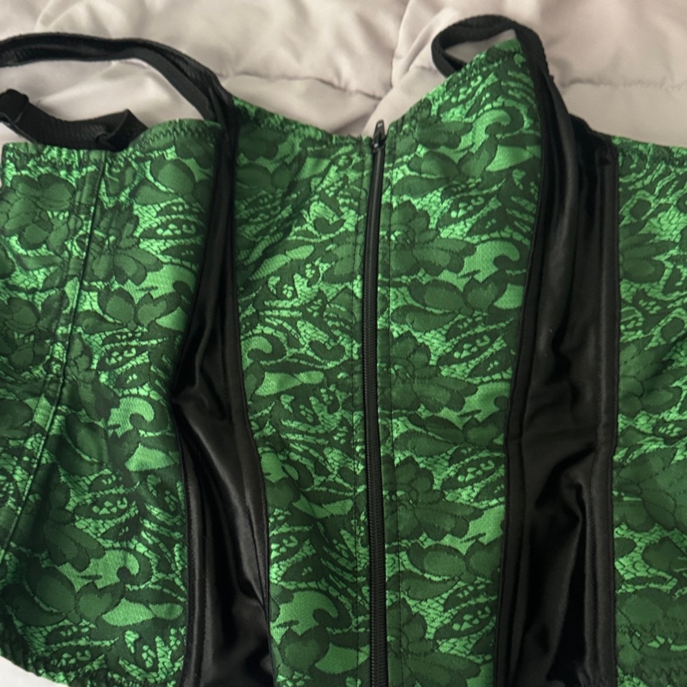 Green and Black Kids One Piece